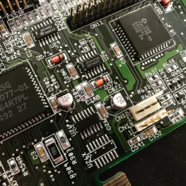 Amina 1200 Mainboard recapped