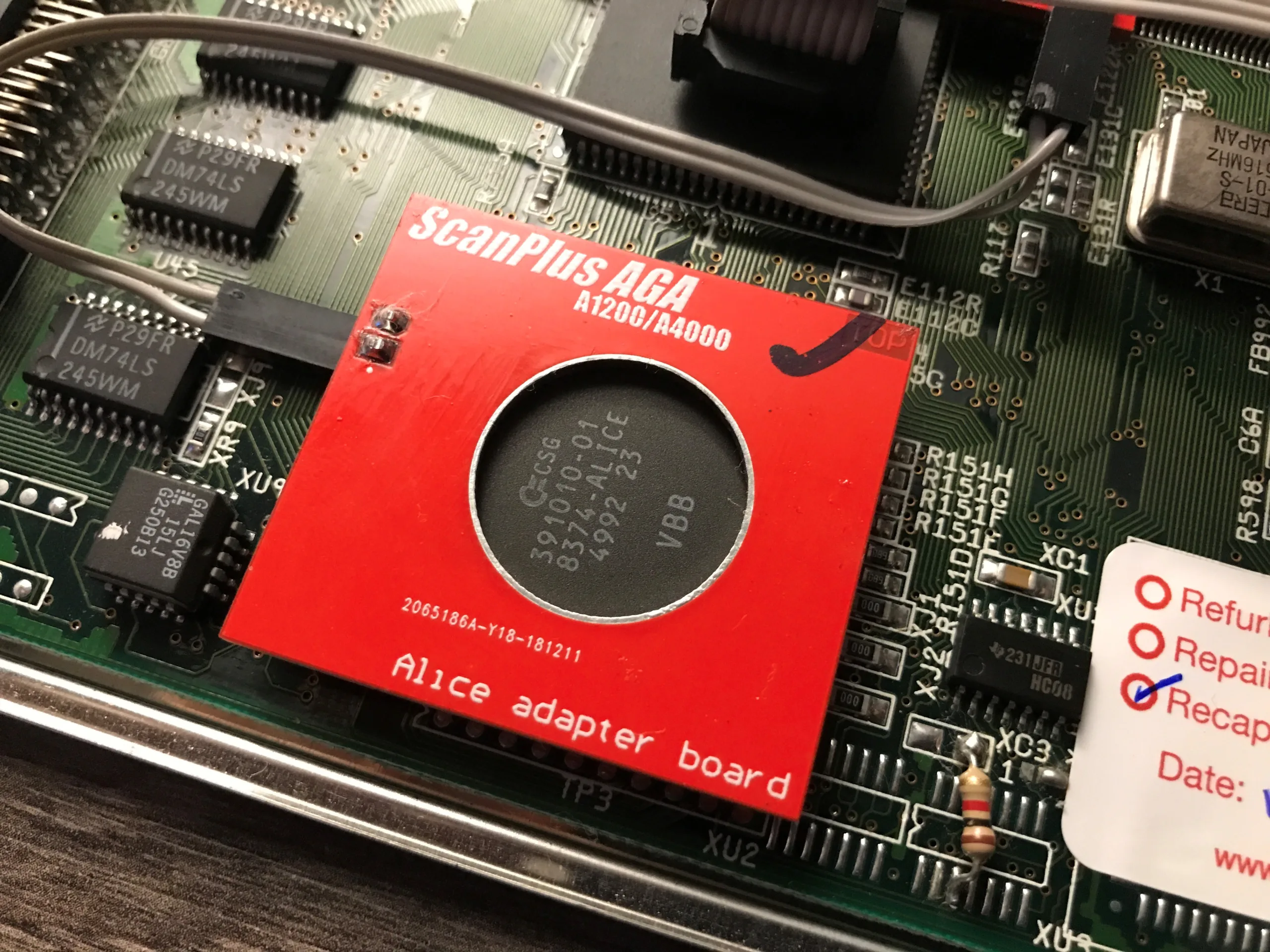 ScanPlus AGA Amiga 1200 and Amiga 4000D ScanPlus AGA Amiga 1200 and Amiga 4000D