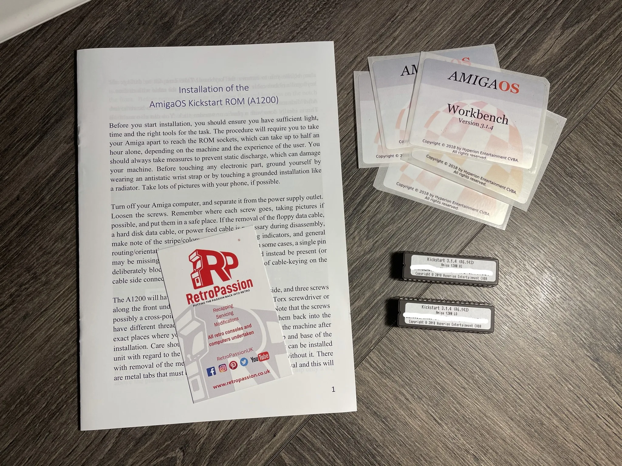 AmigaOS 3.1.4 / 3.2 Amiga A1200 / A3000 / A4000 AmigaOS 3.1.4 / 3.2 Amiga A1200 / A3000 / A4000