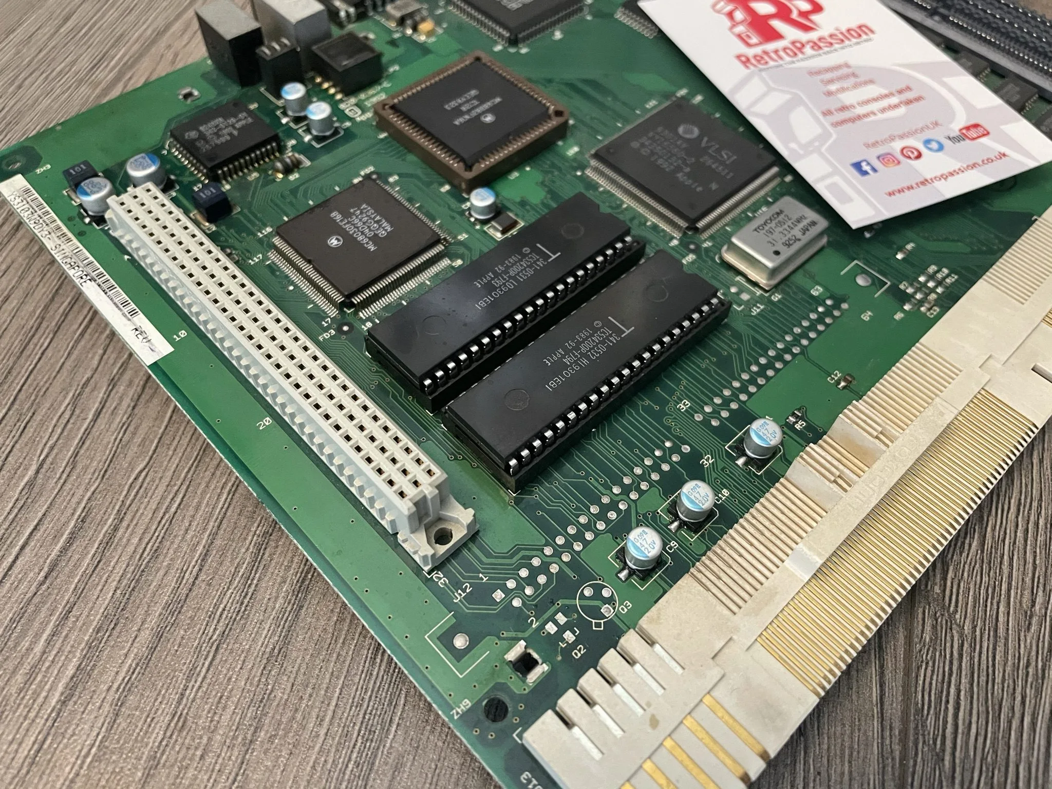 Macintosh Colour Classic Logic Board Recapping Service Macintosh Colour Classic Logic Board Recapping Service