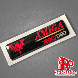 Amiga 1200 Vampire Case Badge