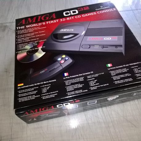 Amiga CD32 Black Edition Reproduction Box