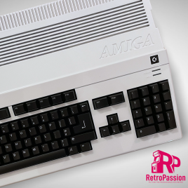 Amiga A500 Custom Black & White