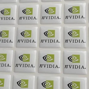 Nvidia PC Case Badge White