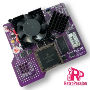 A630 REV3 Amiga A600 Accelerator 68030 - FPU - 64Mb - Purple Edition