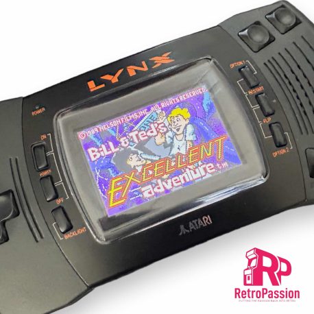 Atari Lynx Replacement Screen using a new IPS screen for bright and vibrant colours.