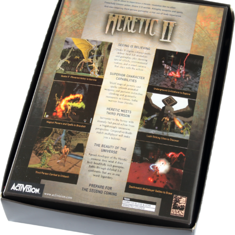 Heretic II for AmigaOS 4 full retail box